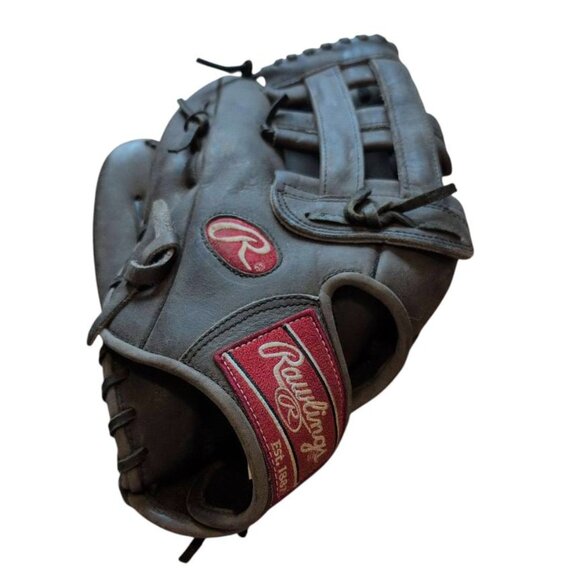 Rawlings Left Hand Throw Gold Glove Gamer Series Baseball Glove Black Leather - Picture 1 of 4